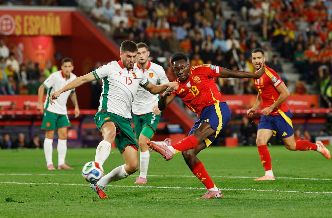 Tây Ban Nha vs Bulgaria (01:45 – 15/10) | Xem lại trận đấu