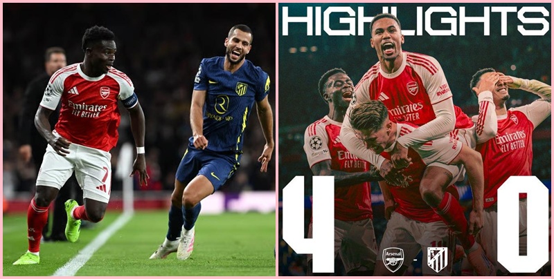 Đến Simeone cũng phải thừa nhận Arsenal hay số 1 thế giới