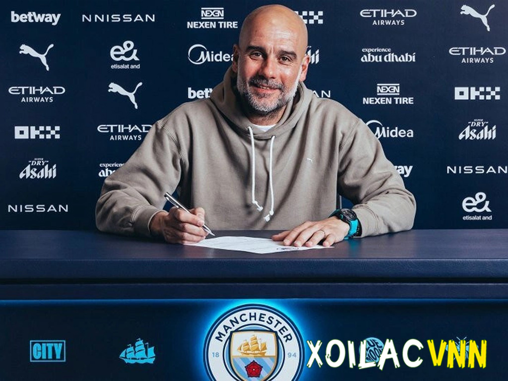 Huấn luyện viên Man City – Pep Guardiola và sự chinh phục