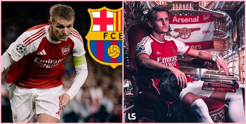 Arsenal chao đảo trước nguy cơ Martin Odegaard gia nhập Barca